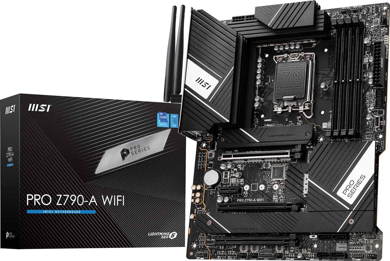 MSI PRO Z790-A Motherboard WiFi ATX Gaming MSI Motherboard